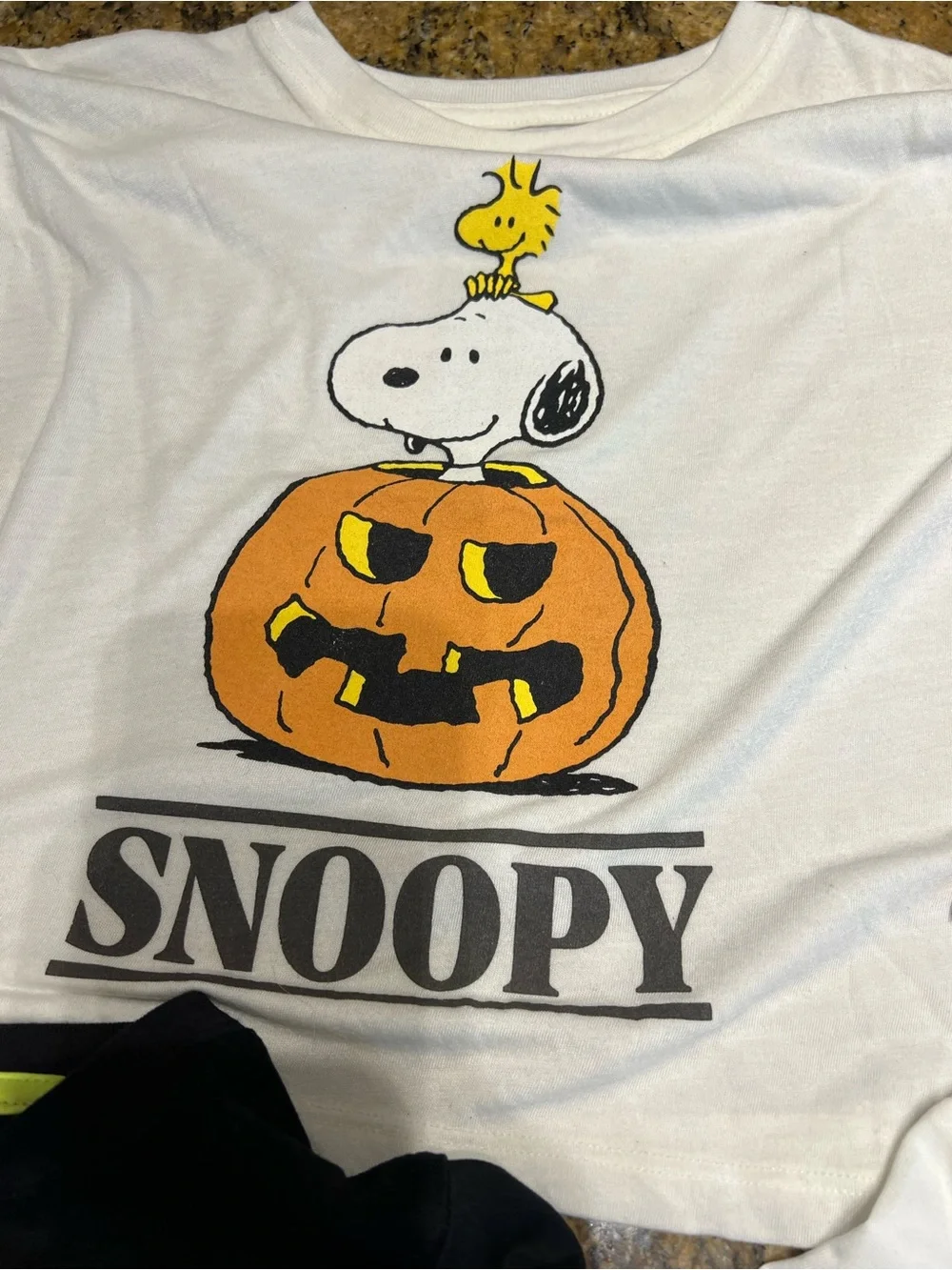 Snoopy White Kids Halloween T-Shirt - Peanuts